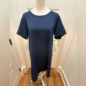 Everly. Navy Shift Dress. Size Medium.